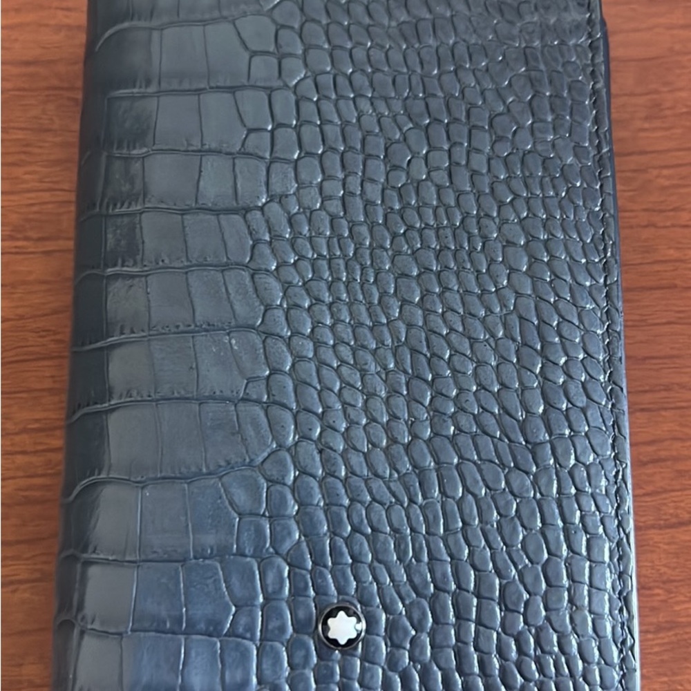 Mont Blanc Meisterstuck Lizard Business Card Holder